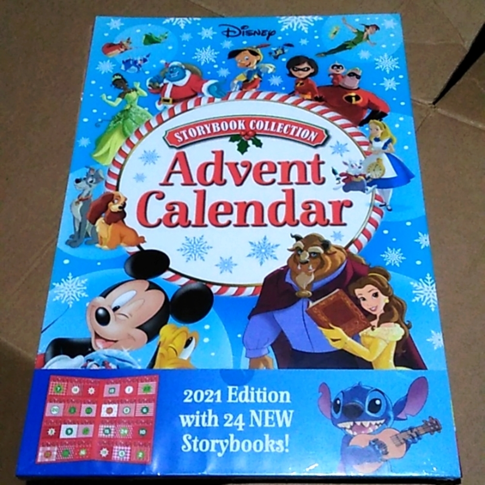 Disney Storybook Collection Advent Calendar w/ 24 books Mickey Pinocchio